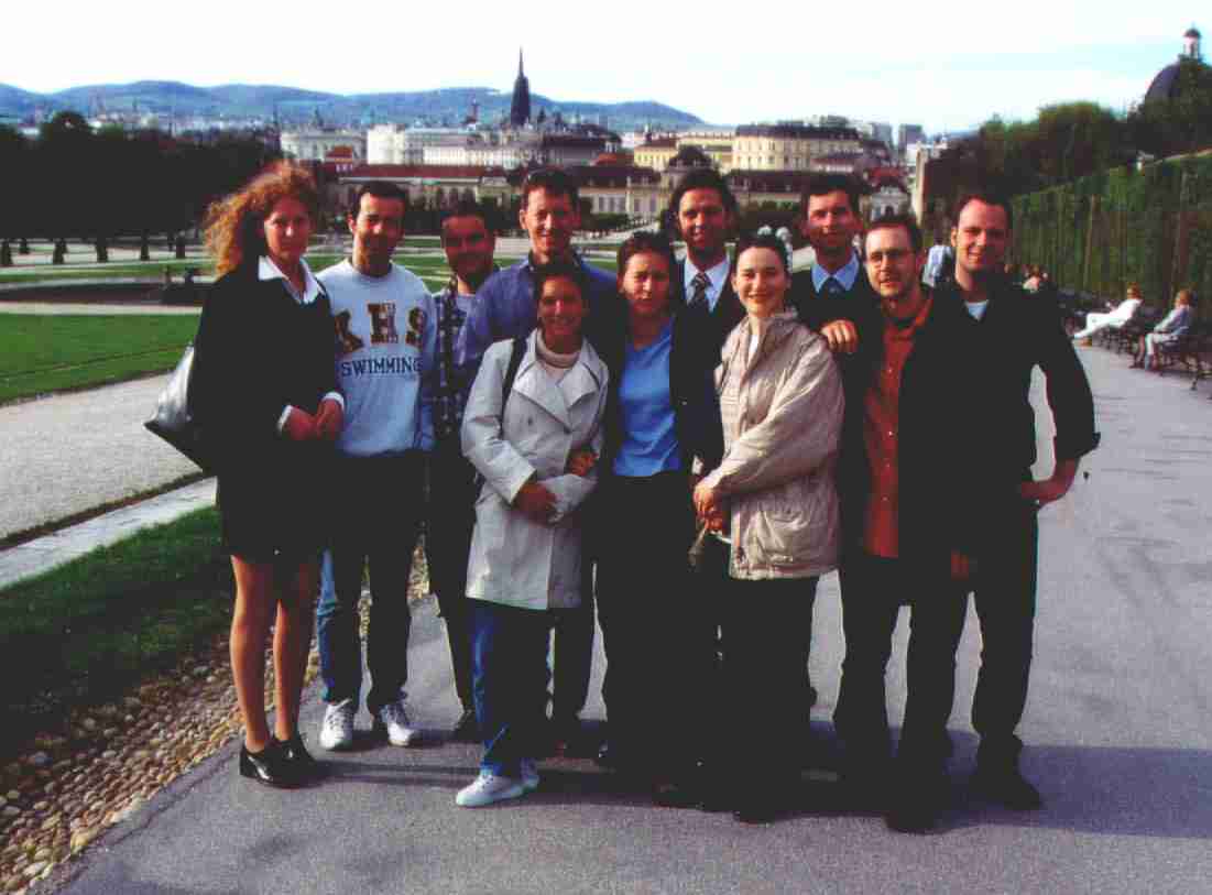 Unser Team im Seventh Willem C. Vis International Commercial Arbitration Moot 1999/2000